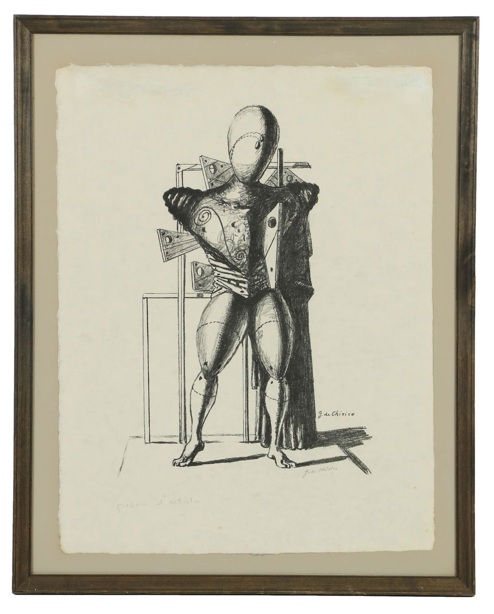 Giorgio De Chirico 1888-1978 Surrealist Litho (1 of 6)