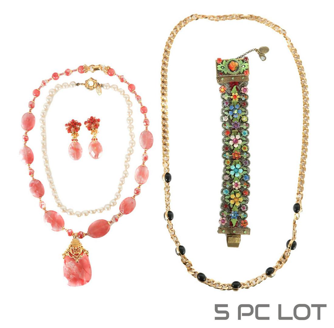 Miriam Haskell Michal Negrin Barrera Jewelry LOT (1 of 6)