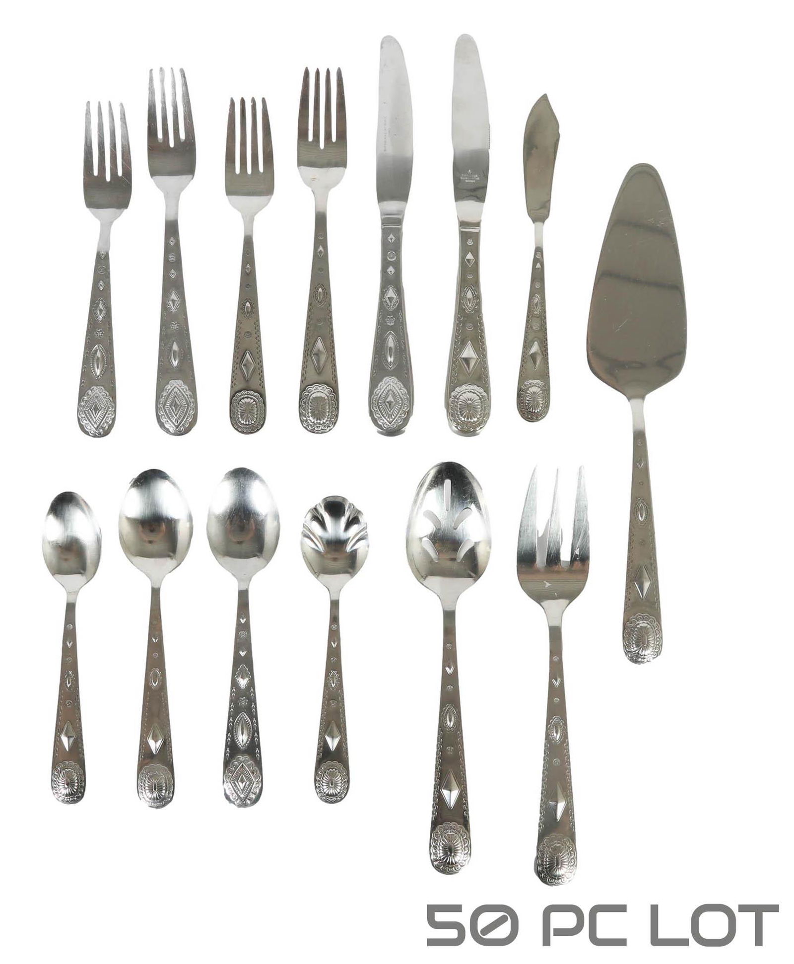 International Wallace Stainless Taos Flatware LOT (1 of 4)