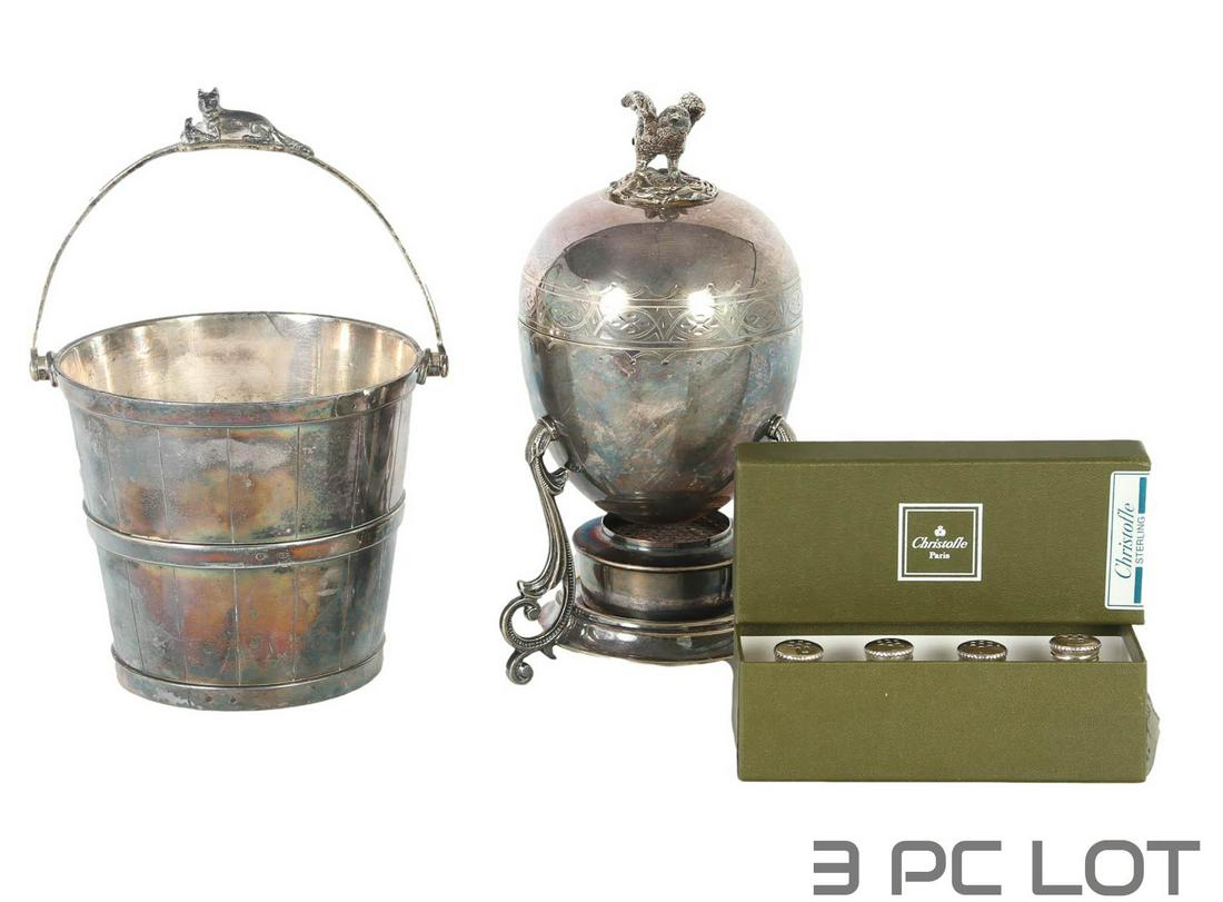 Christofle Reed Barton Hukin Heath Silverplate LOT (1 of 6)