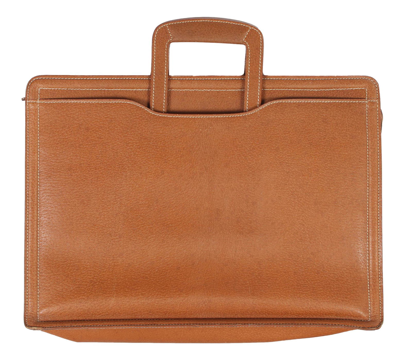 Vintage Gucci Brown Leather Attache Briefcase Bag (1 of 6)