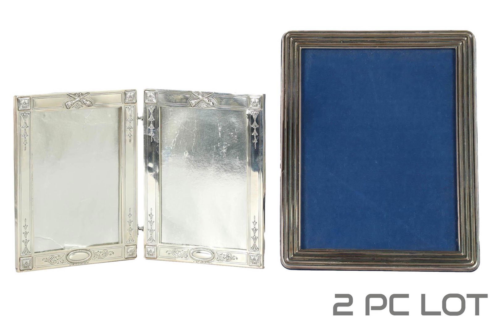 Sterling 925 & 800 Silver Photo Picture Frame LOT (1 of 4)