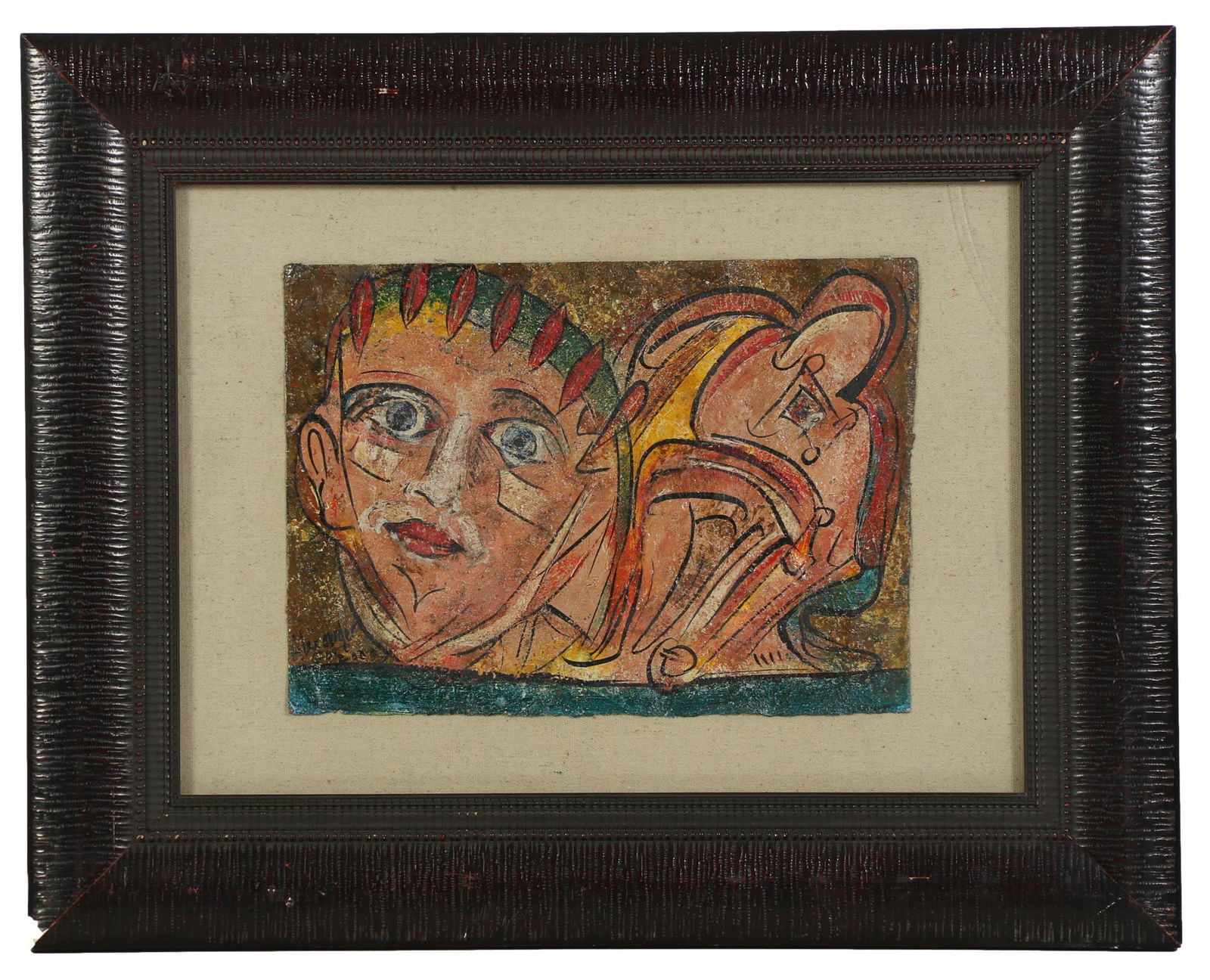 Alexander Gore b.1958 Modern Abstract Painting (1 of 5)