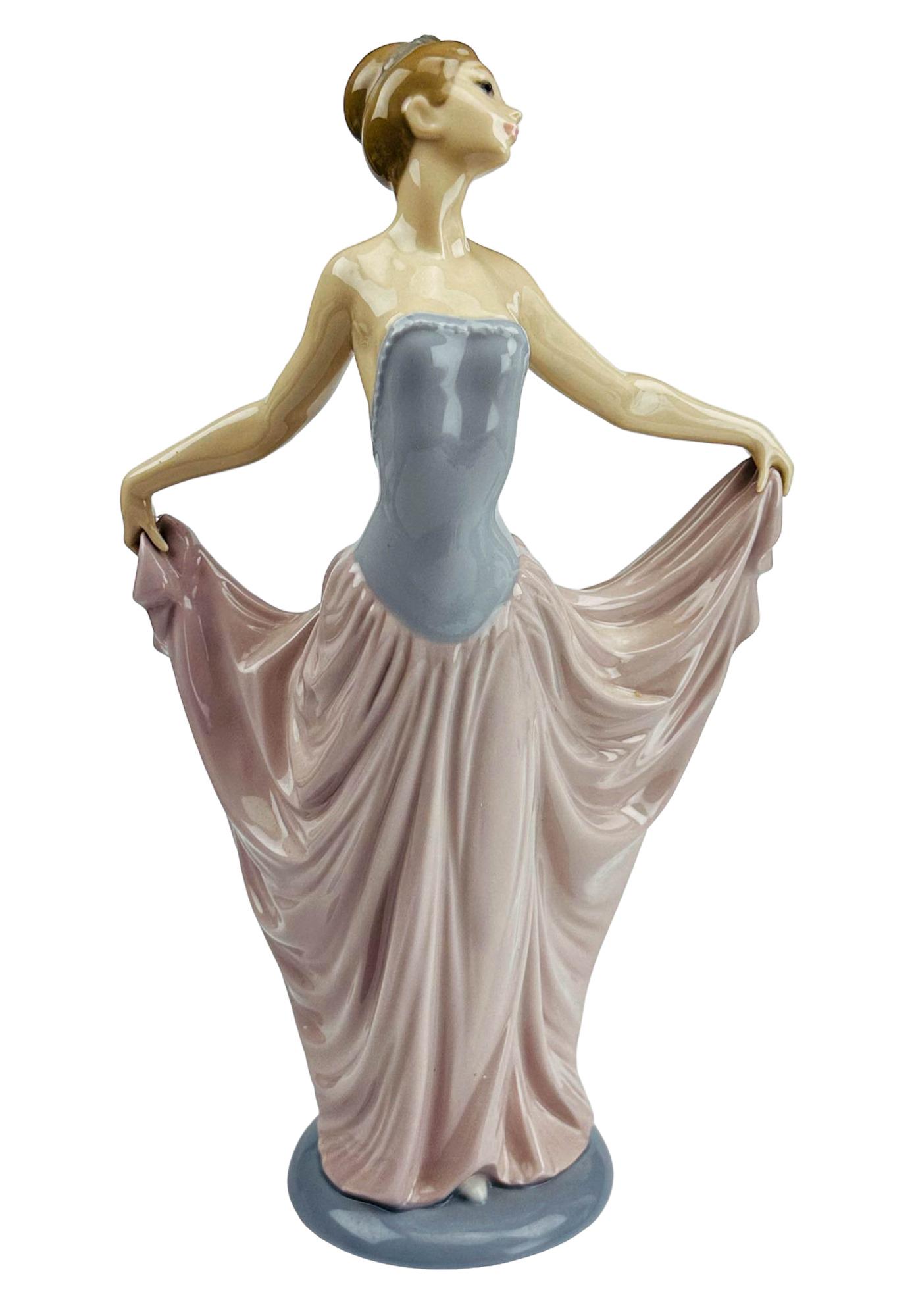 Lladro Dancer # 5050 Lady Porcelain Figurine 12" (1 of 5)