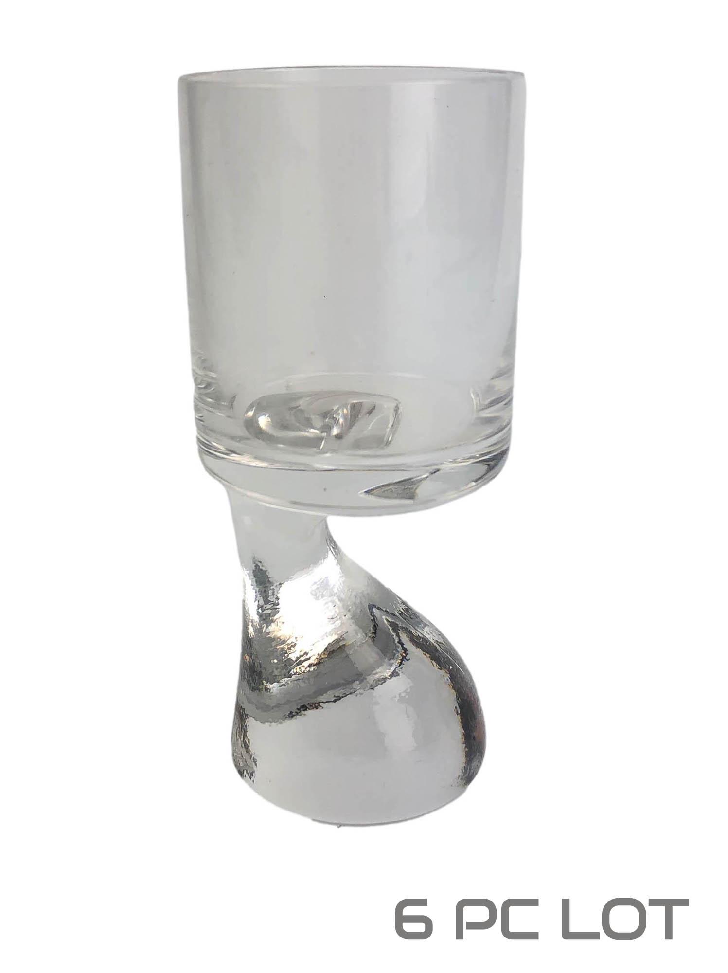 Joe Colombo Arnolfo di Cambio Smoke Glass 6pc LOT (1 of 3)