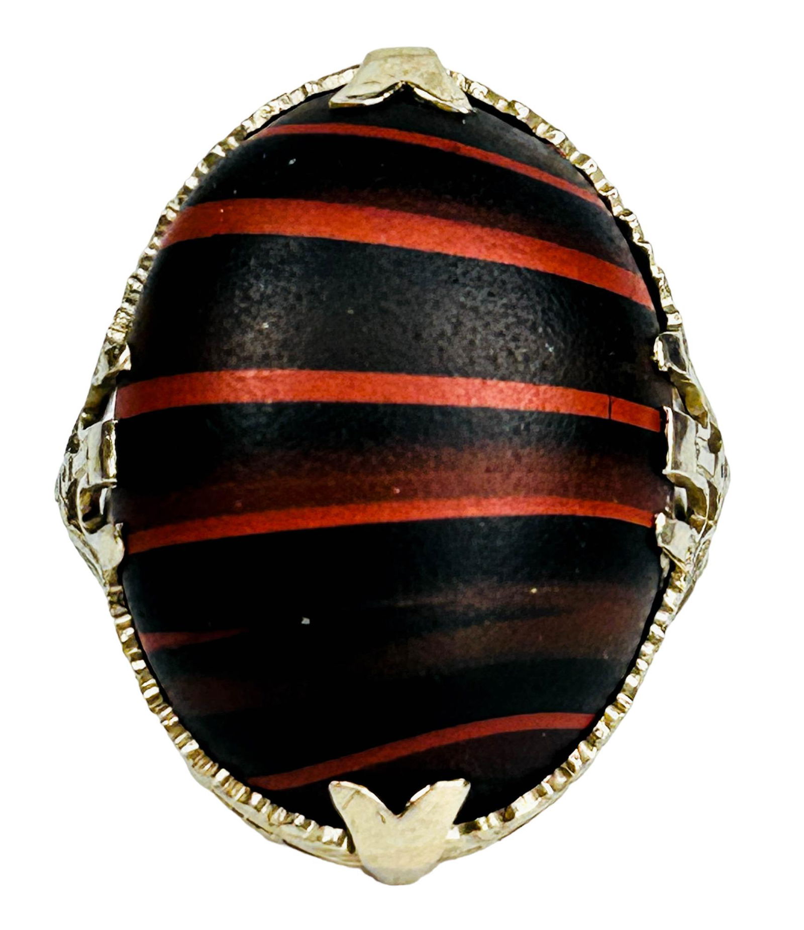 14K White Gold Edwardian Belle Epoque Ring Size 8.25 (1 of 3)