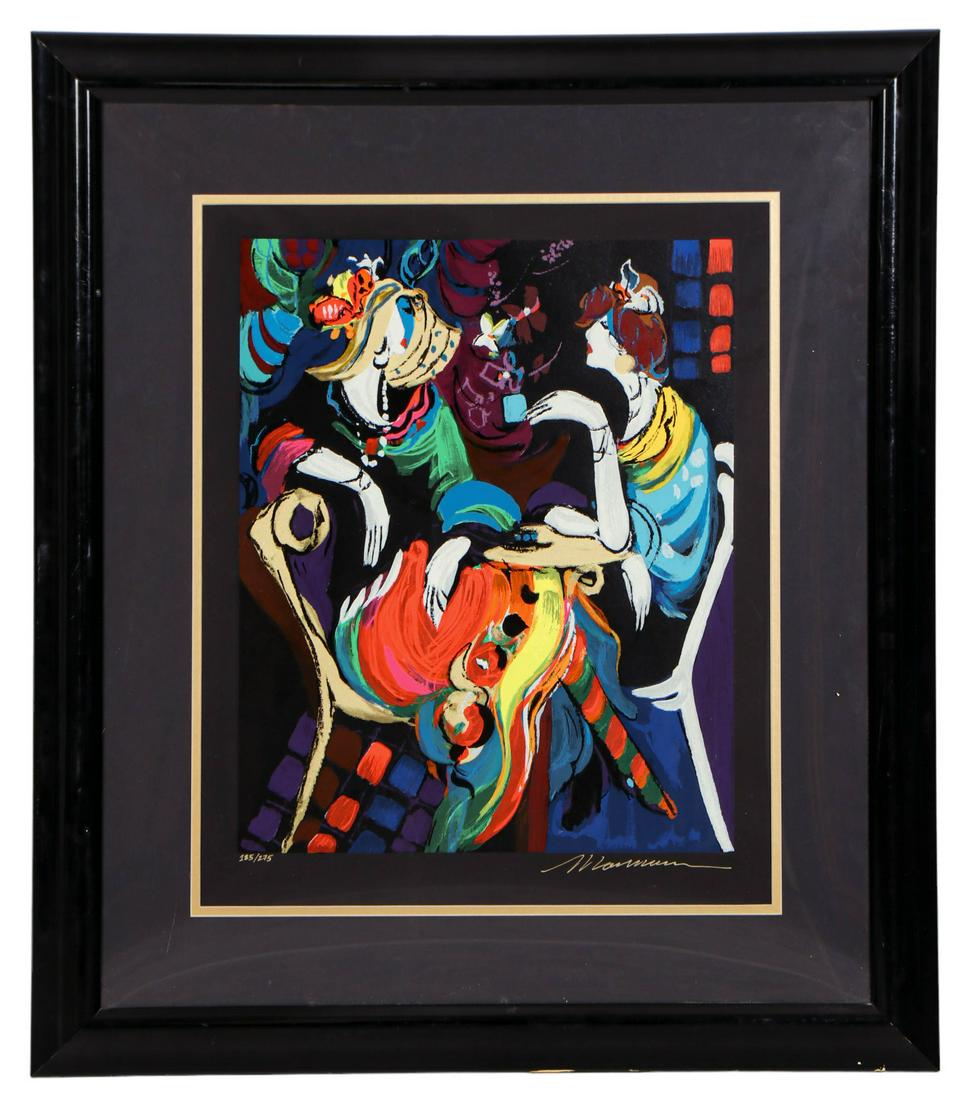 Isaac Maimon b1951 Bonne Soiree LE Color Serigraph (1 of 6)