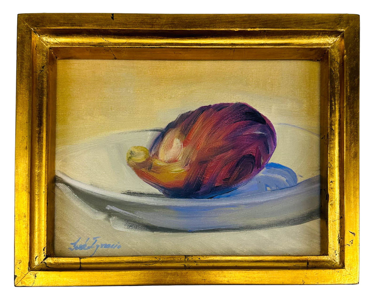 20th C Still Life Composition Oil Painting SIGNED (1 of 4)
