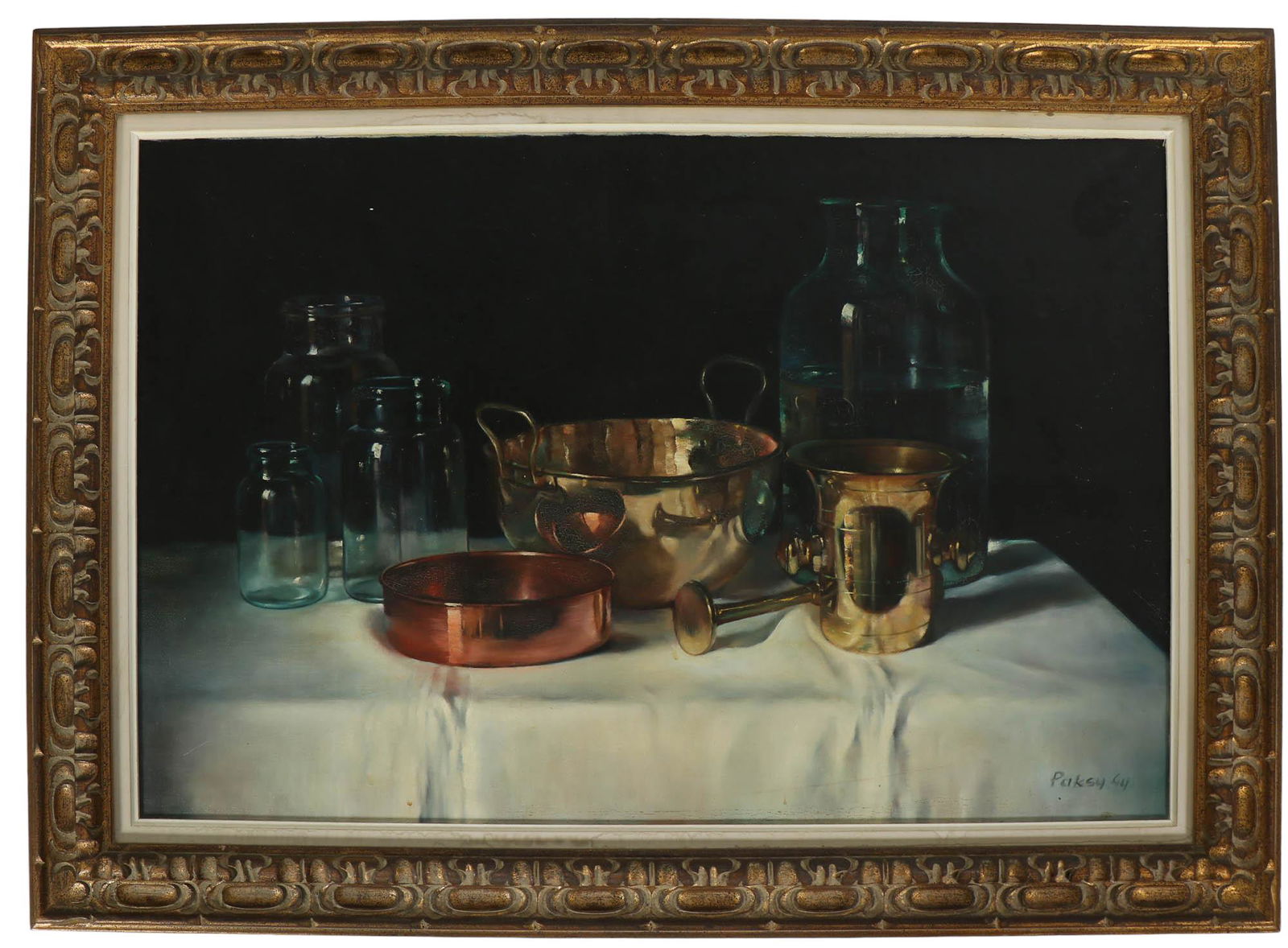 Gyula Paksy Still Life Composition Oil Painting (1 of 4)