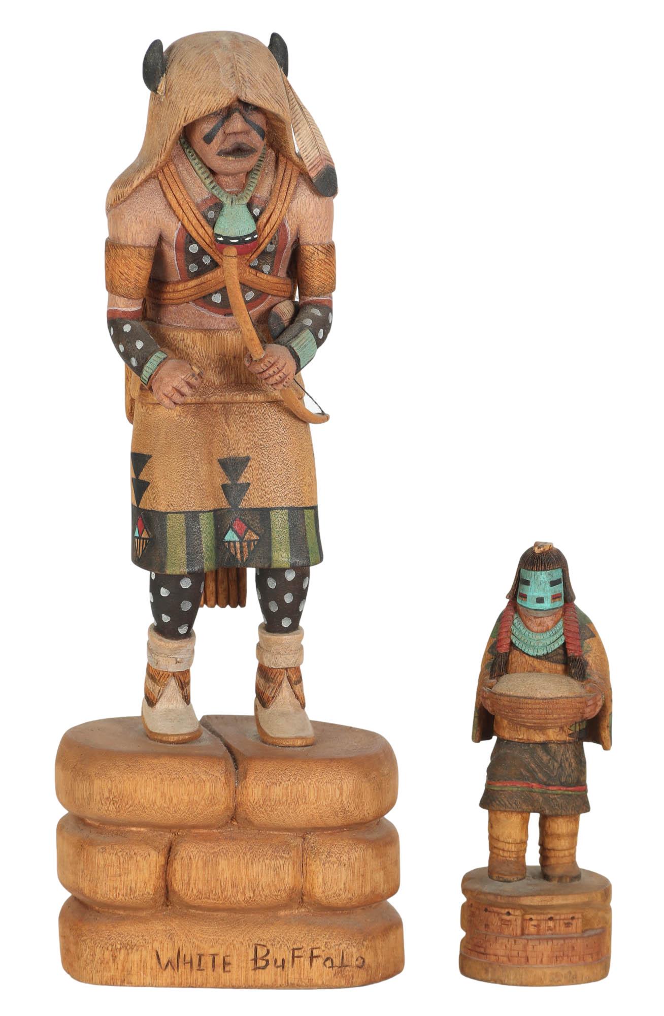 Ray Sumatzkuku Wood Hopi Indian Kachina Carvings (1 of 5)
