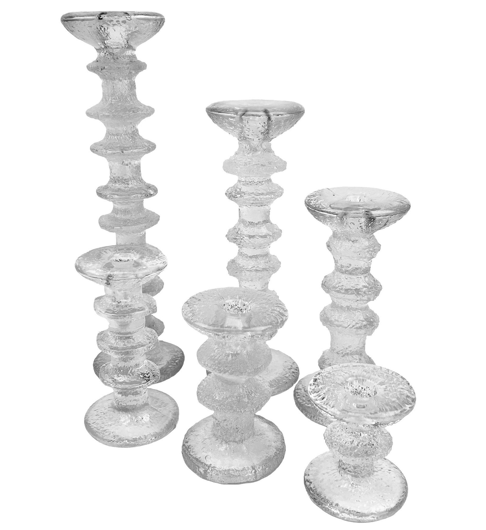 Iittala Timo Sarpaneva Festivo Candlestick 6pc LOT (1 of 5)