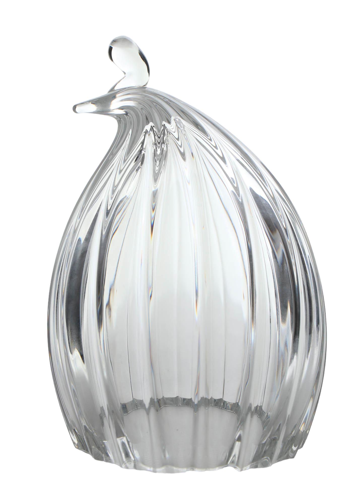 Steuben Crystal Quail Game Bird Art Glass Figurine (1 of 6)