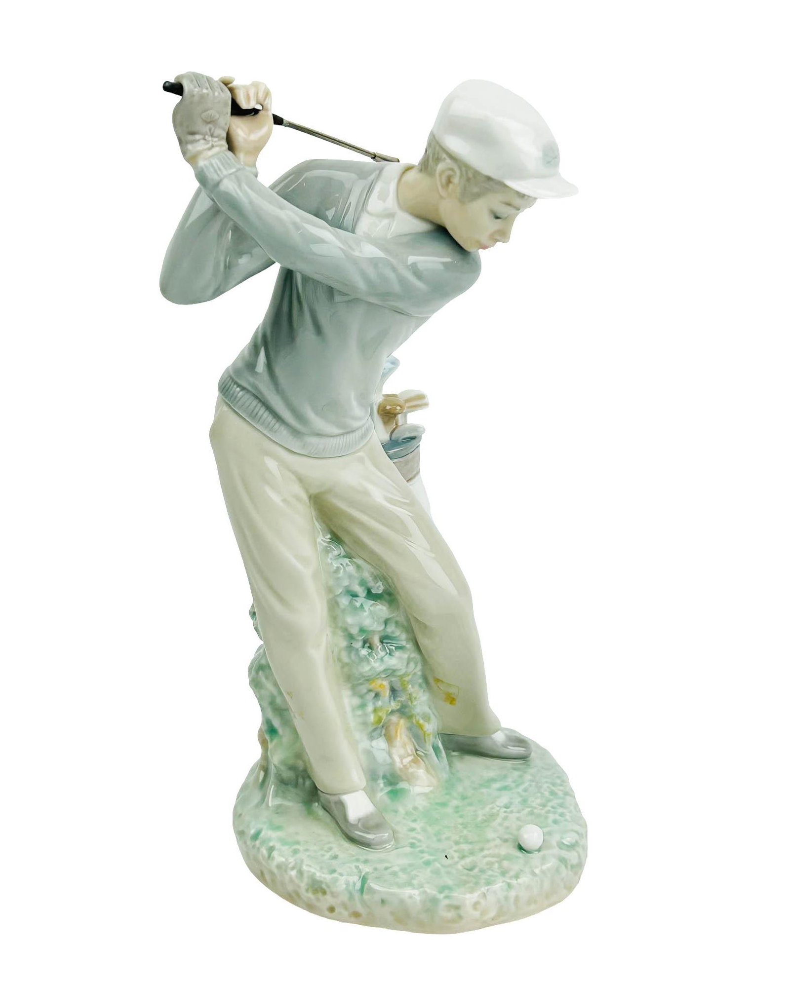 Lladro Spanish Porcelain Golfer Figurine #4824 (1 of 4)