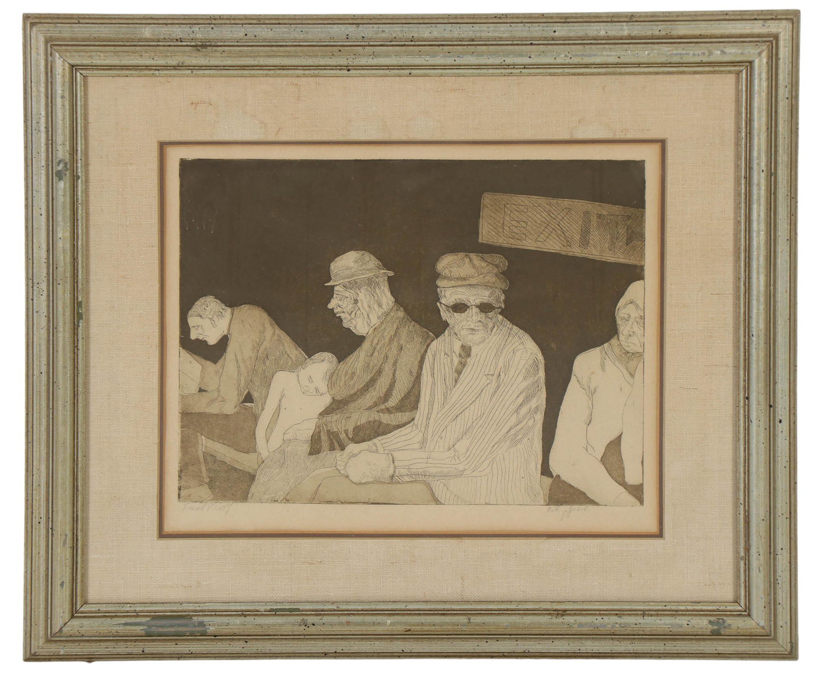 Kathy Jacobs Pencil Signed Black & White Engraving (1 of 5)