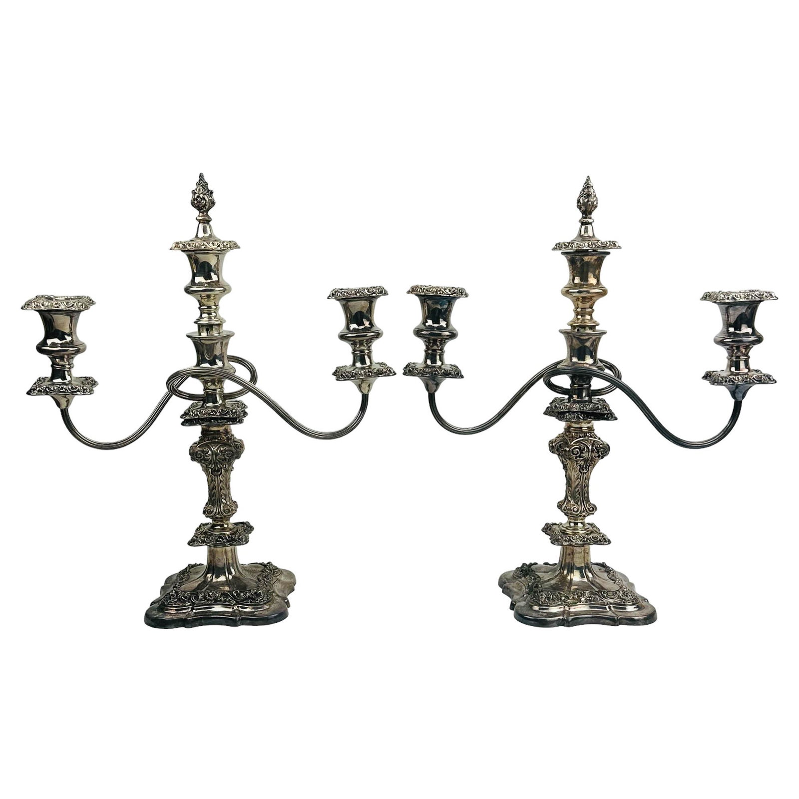 Birks Regency Plate English Silverplate Candelabra (1 of 4)