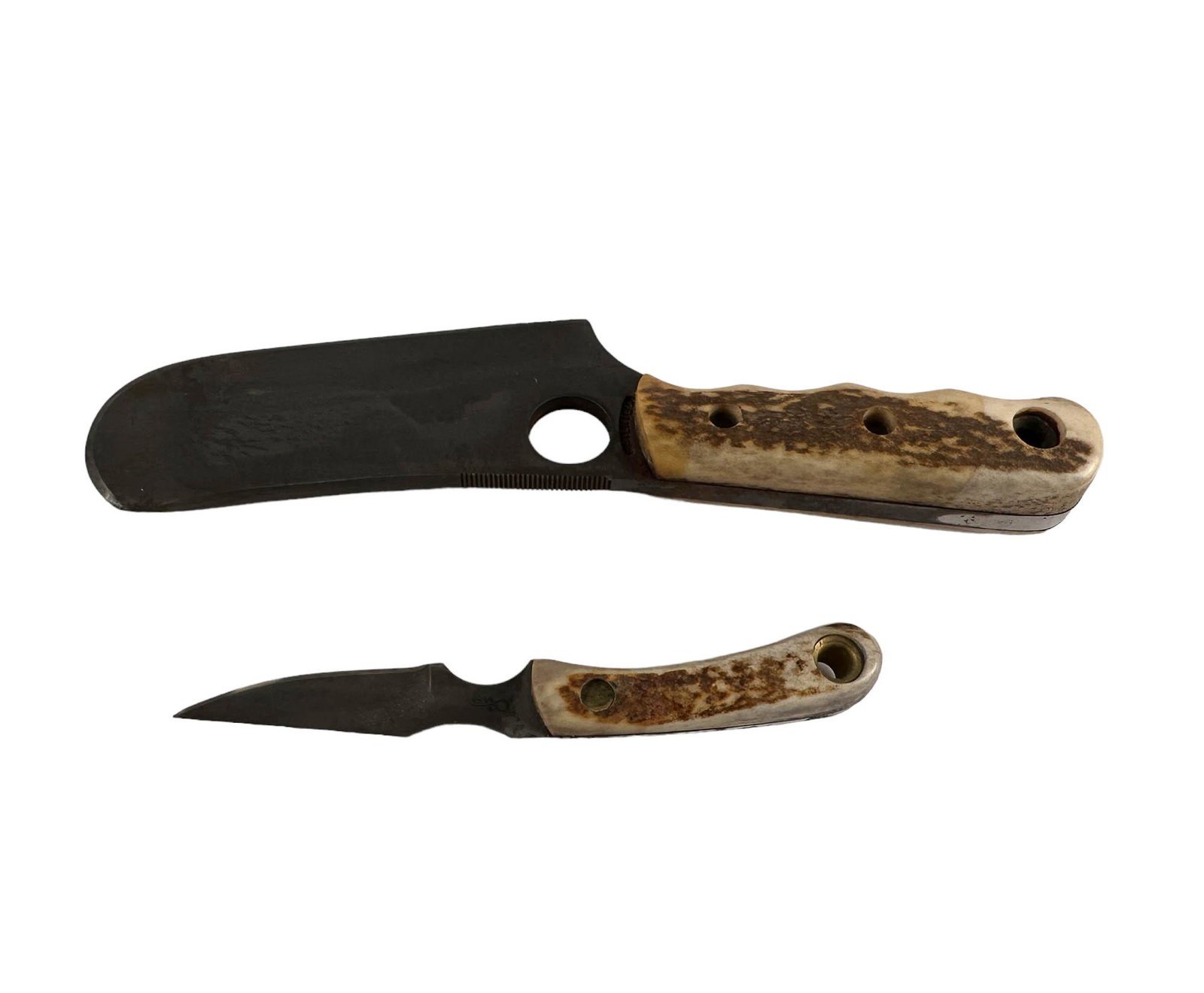 Brown Bear Skinner Cleaver & Cub Caping Knife SET (1 of 4)