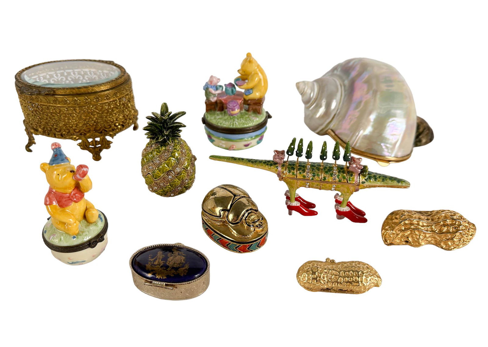 Estate Collection Jewelry Trinket Ring Box LOT (1 of 5)