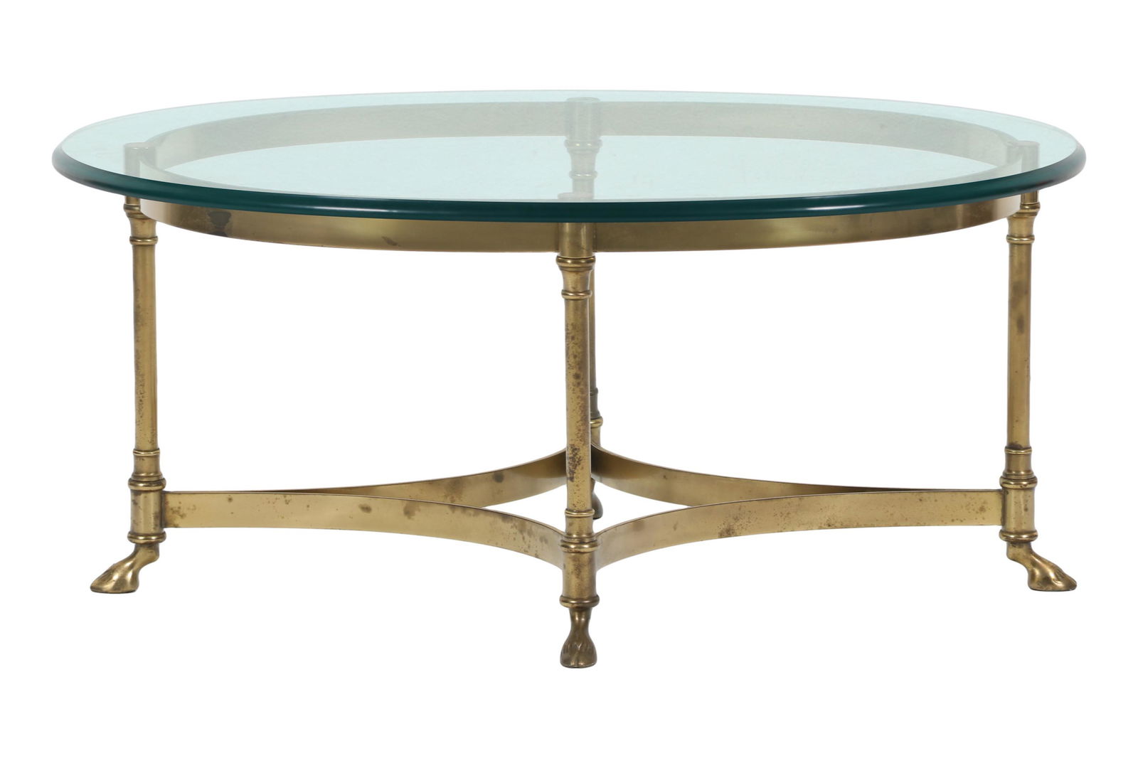 Mid Century Modern Metal and Glass Cocktail Table (1 of 6)