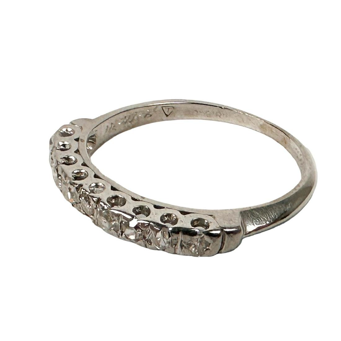 Platinum & Diamond .30CTTW Ladies Ring Size 5.5 (1 of 7)