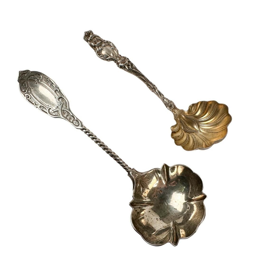 Whiting Sterling Lily & 800 Silver Sauce Ladle LOT (1 of 6)