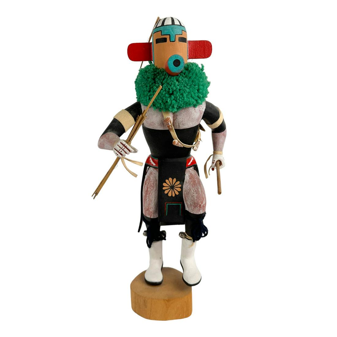 American Indian Corn Dancer Wooden Kachina Doll (1 of 7)