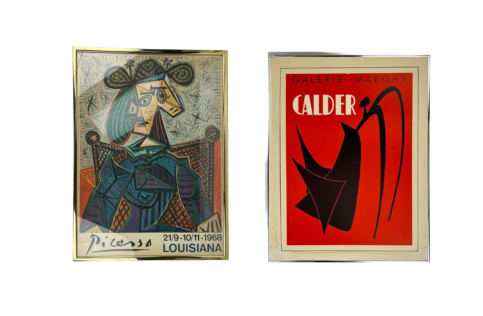 After Picasso & Calder Color Exhibition Posters (1 of 8)