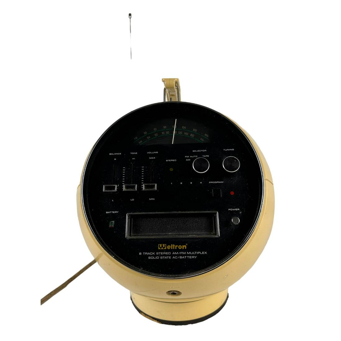 Weltron 2001 AM FM Radio 8Track Stereo Tape Player (1 of 7)