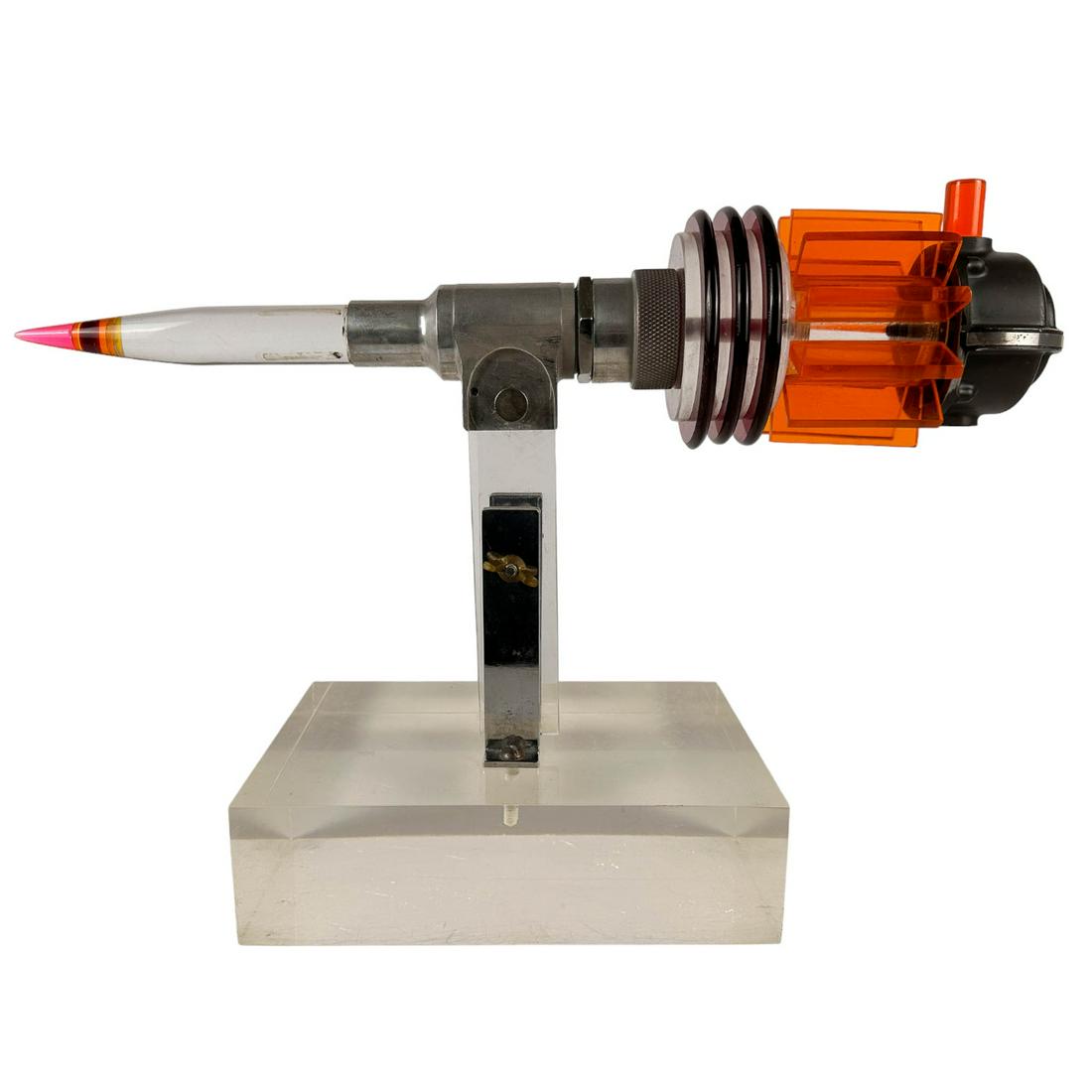 Space Age Atomic Era Rocket Missile Desk Sculpture (1 of 6)