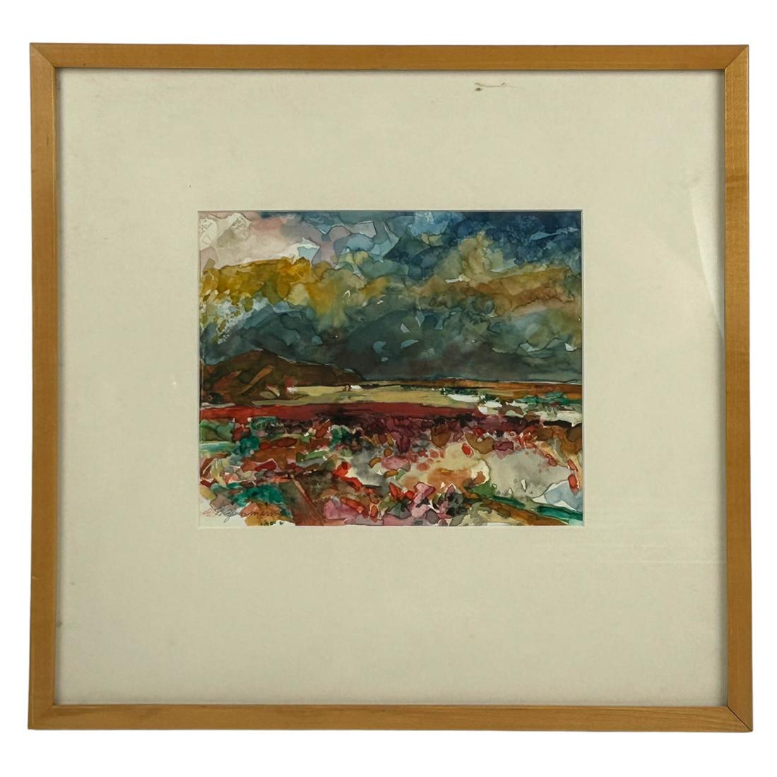 Paul Zimmerman 1921-2007 Expressionist Painting (1 of 5)