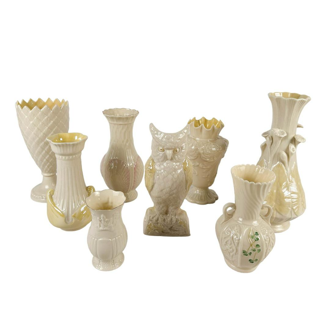 Belleek Irish Porcelain ESTATE COLLECTION 8pc LOT (1 of 6)