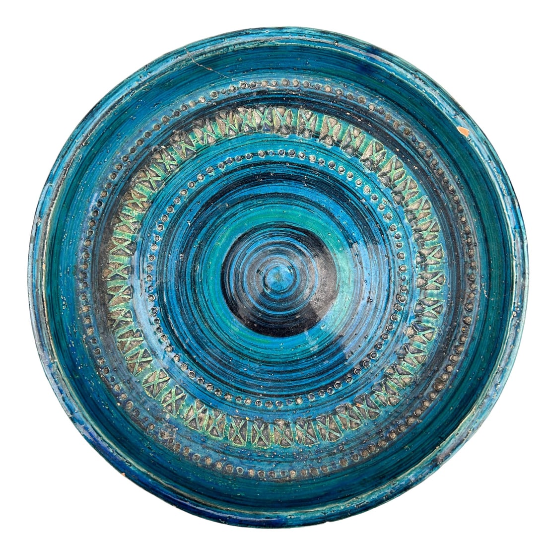 Raymor Bitossi Aldo Londi Rimini Blue Centerbowl (1 of 7)