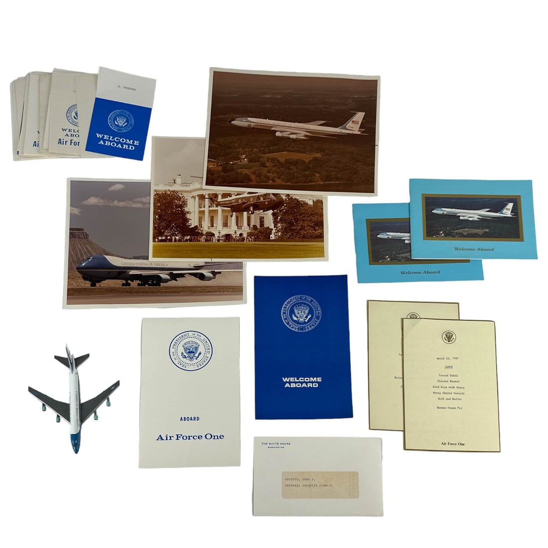 Welcome Aboard Air Force One US Presidential LOT (1 of 3)