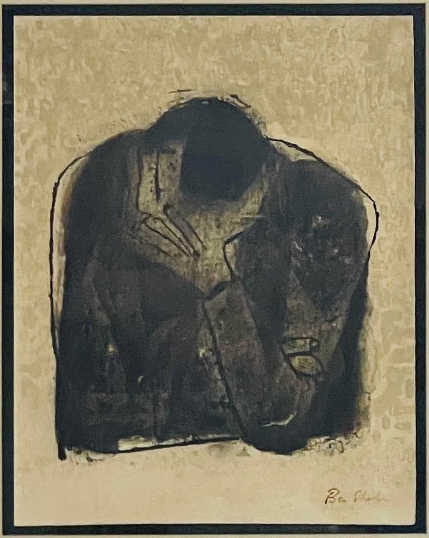 Ben Shahn (American, 1898-1969) Signed Lithograph (1 of 4)