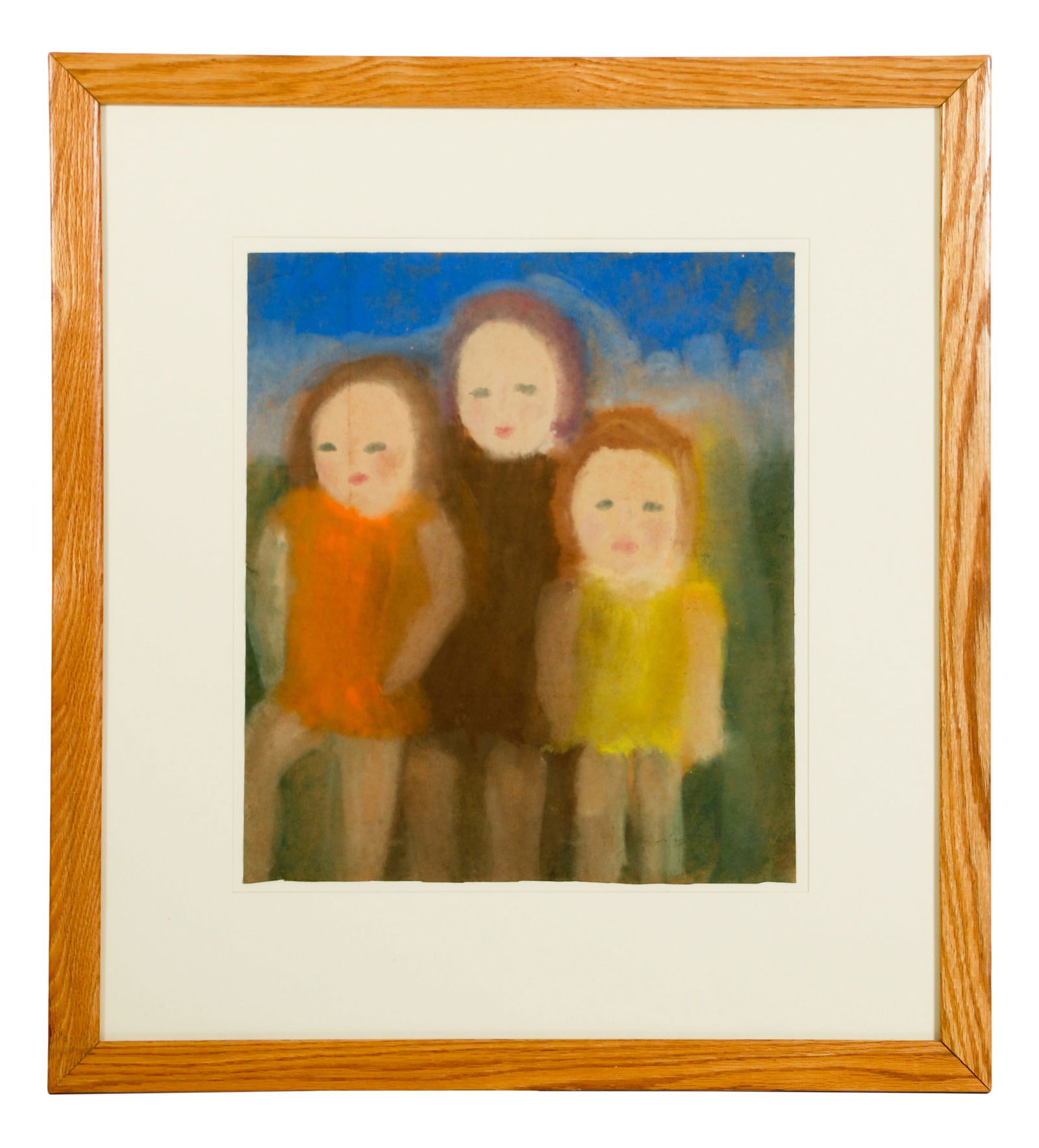 Sybil Deyarmon Gibson 1908-1995 Outsider Painting (1 of 3)