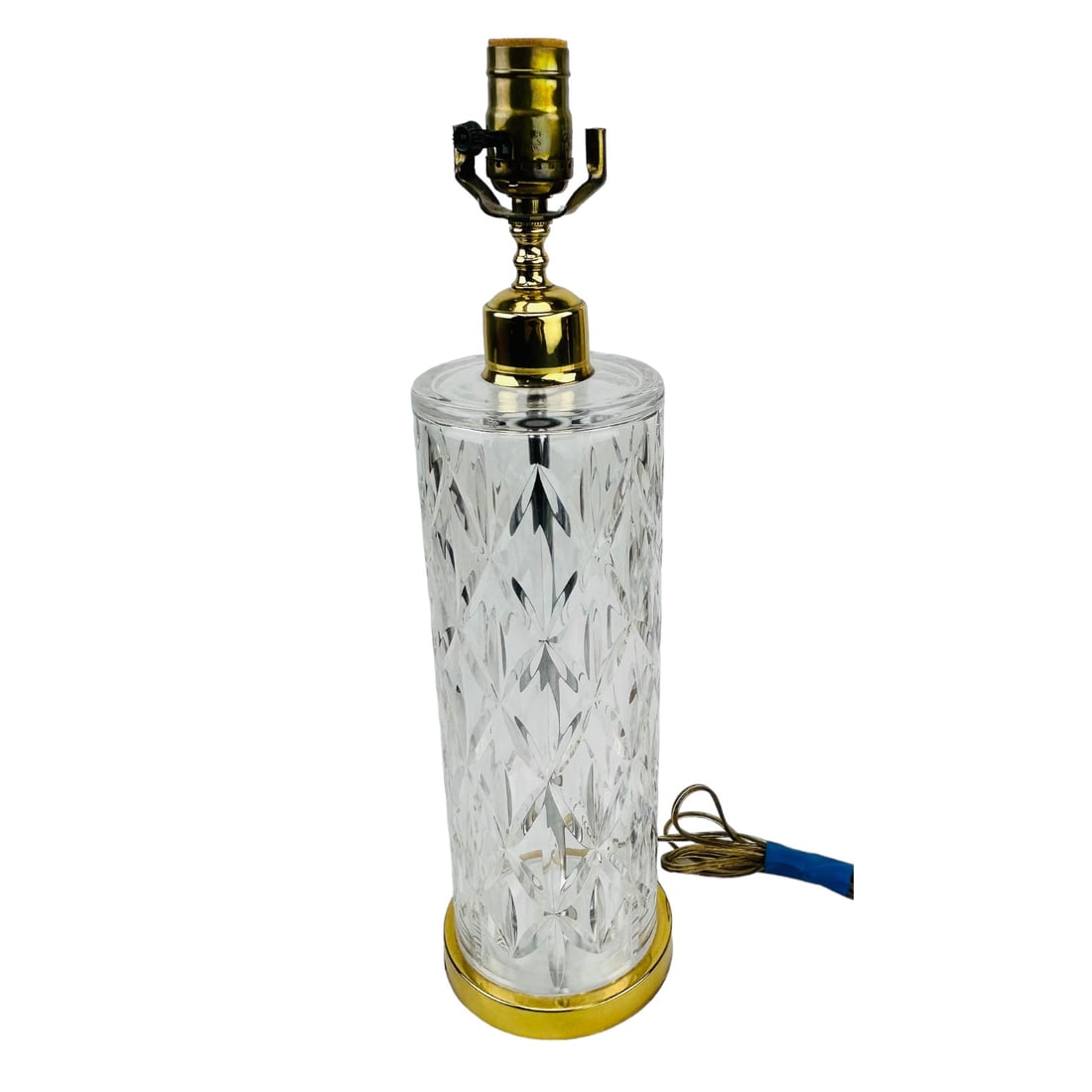 Waterford Irish Crystal Art Glass Desk Table Lamp (1 of 4)