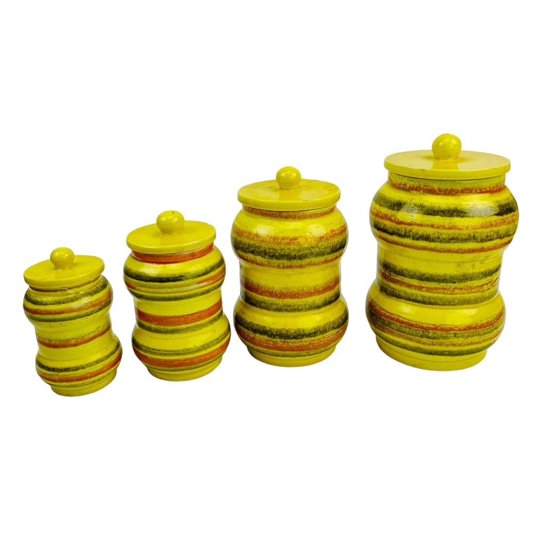 Baldelli Italy Mid Century Ceramic Lidded Jar LOT (1 of 6)