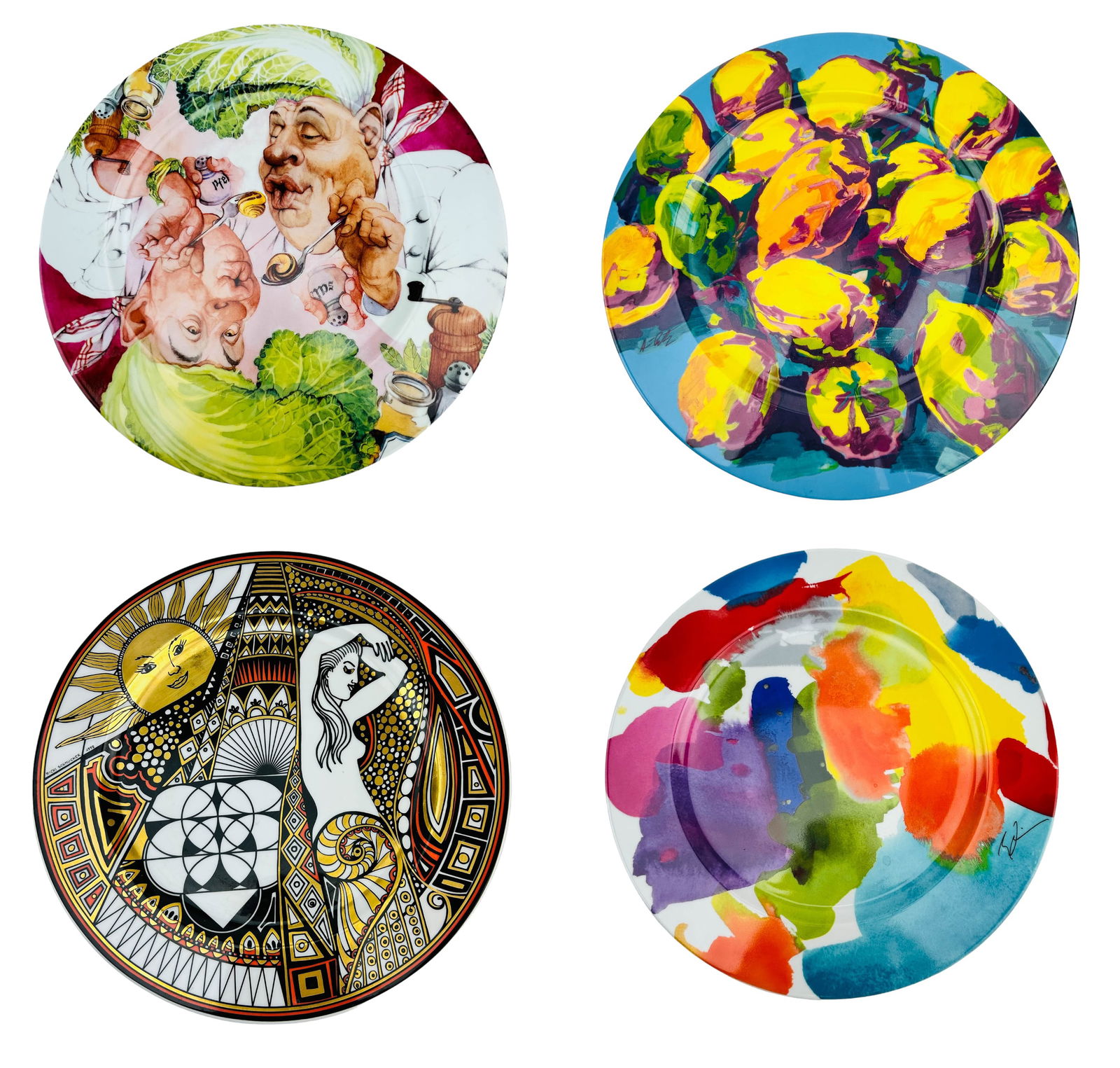 Schorghuber Unterhehmensgruppe Porcelain Plate LOT (1 of 14)