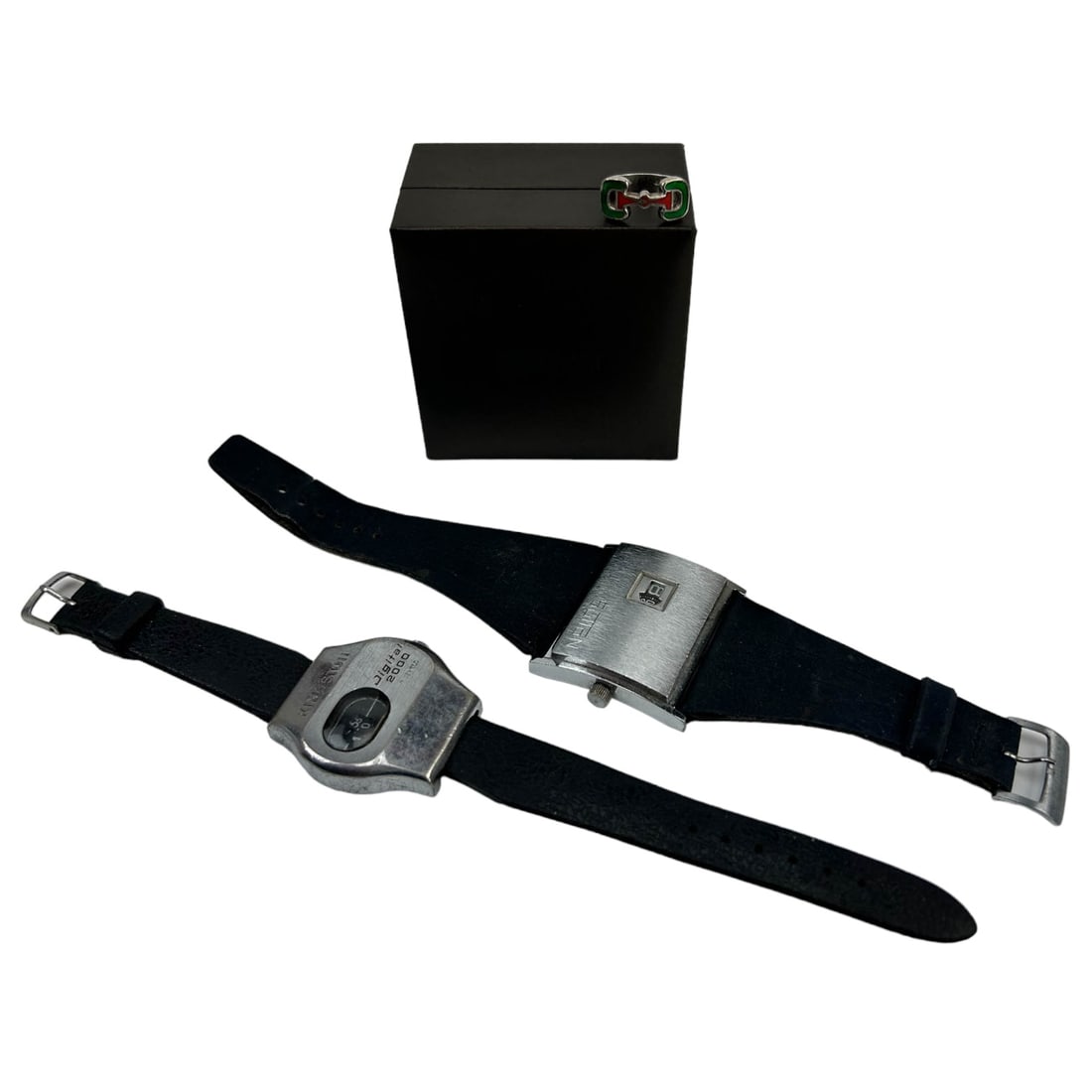 Sutton & Kingston Digital Watch Gucci Silver Ring (1 of 6)