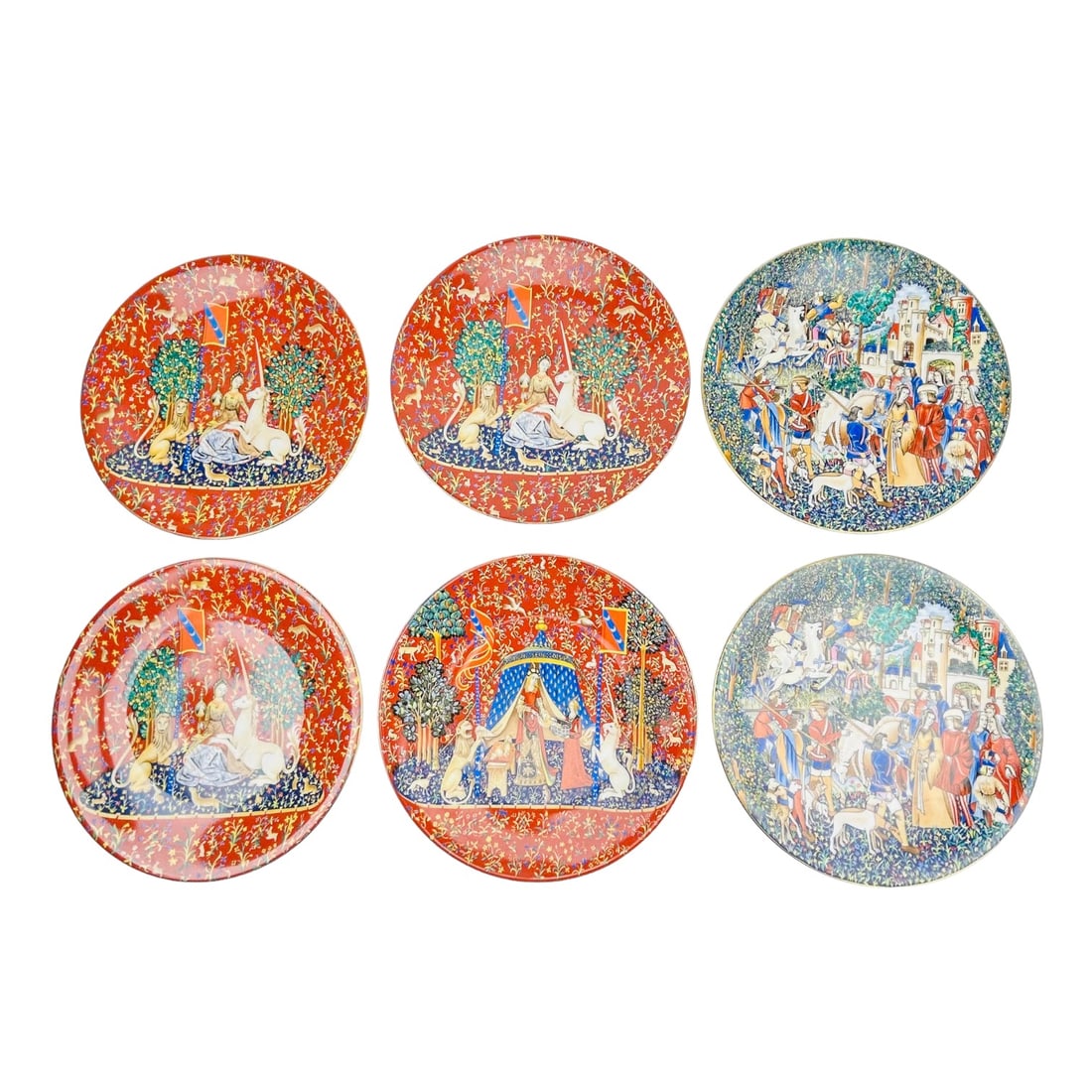 Haviland Limoges French Porcelain Plates 6pc LOT (1 of 7)