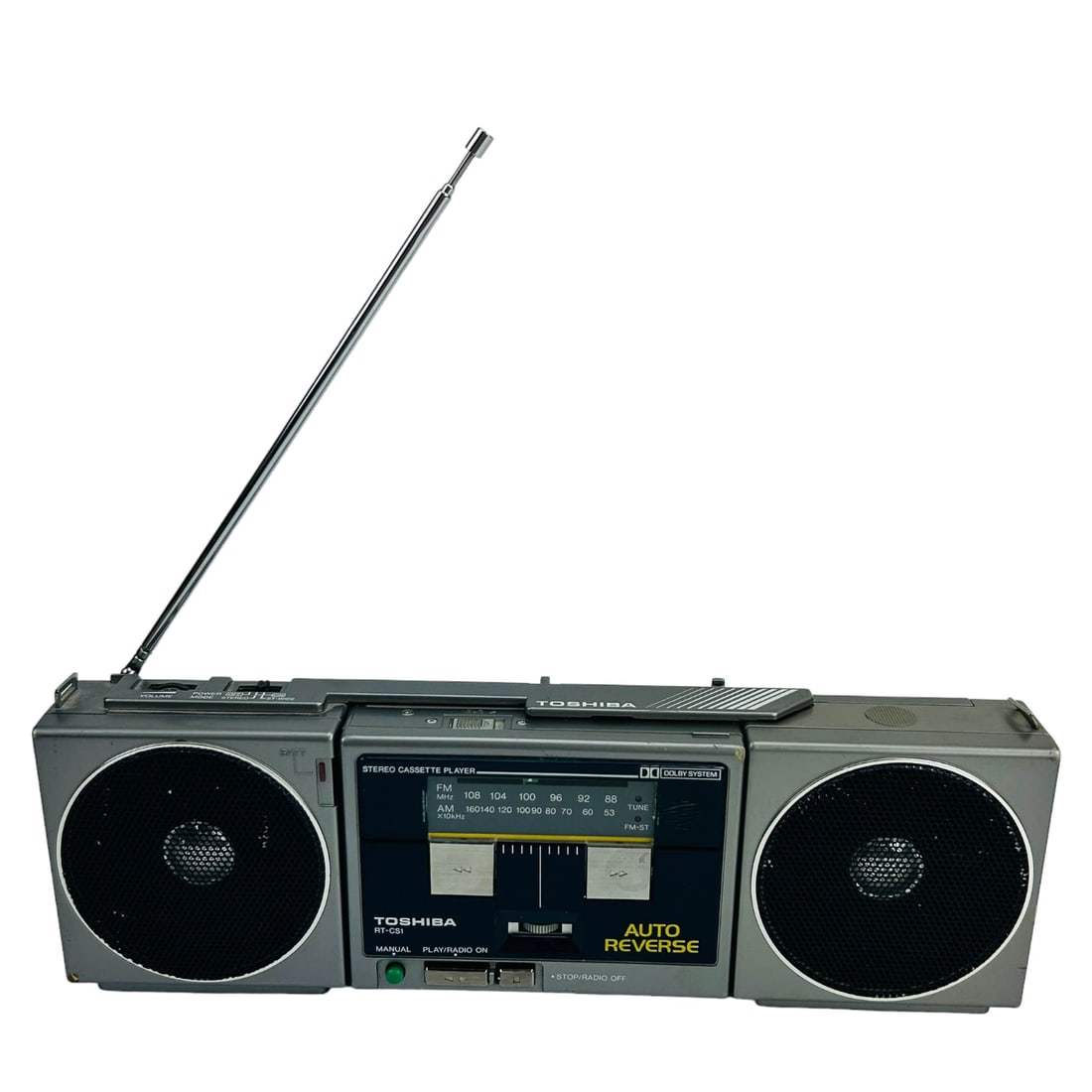 Toshiba Japan Stereo Cassette Player Radio RT-CS-2 (1 of 8)