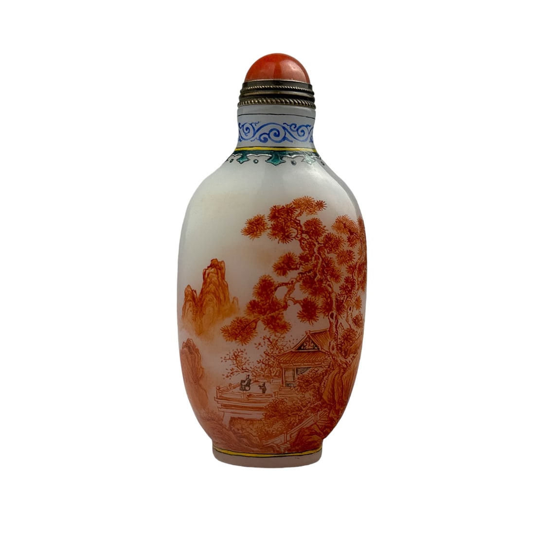 Mountain Landscape and Immortal Snuff Bottle (1 of 5)