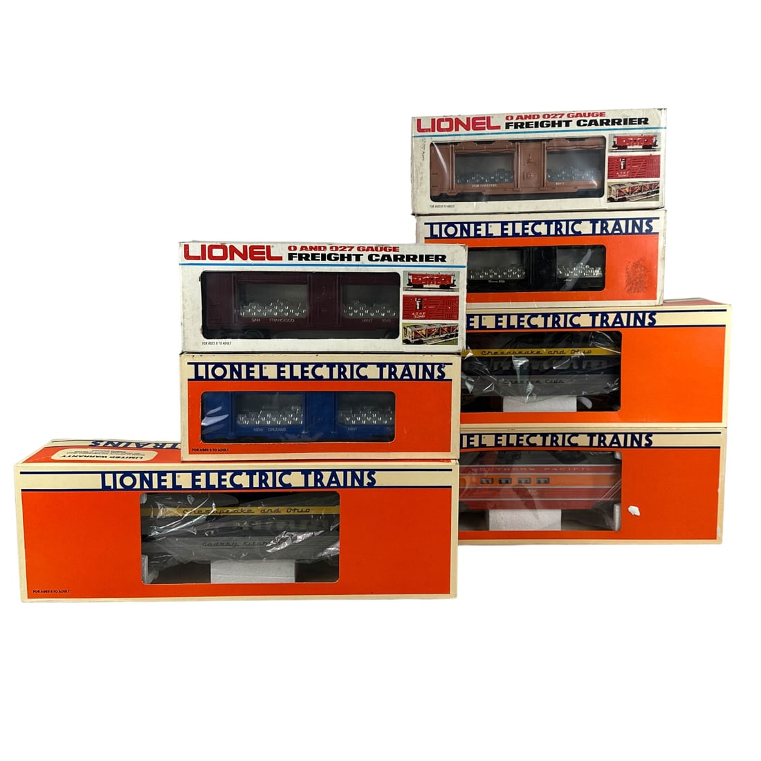 Lionel Mint Dome Passenger Dining Car Trains LOT (1 of 5)