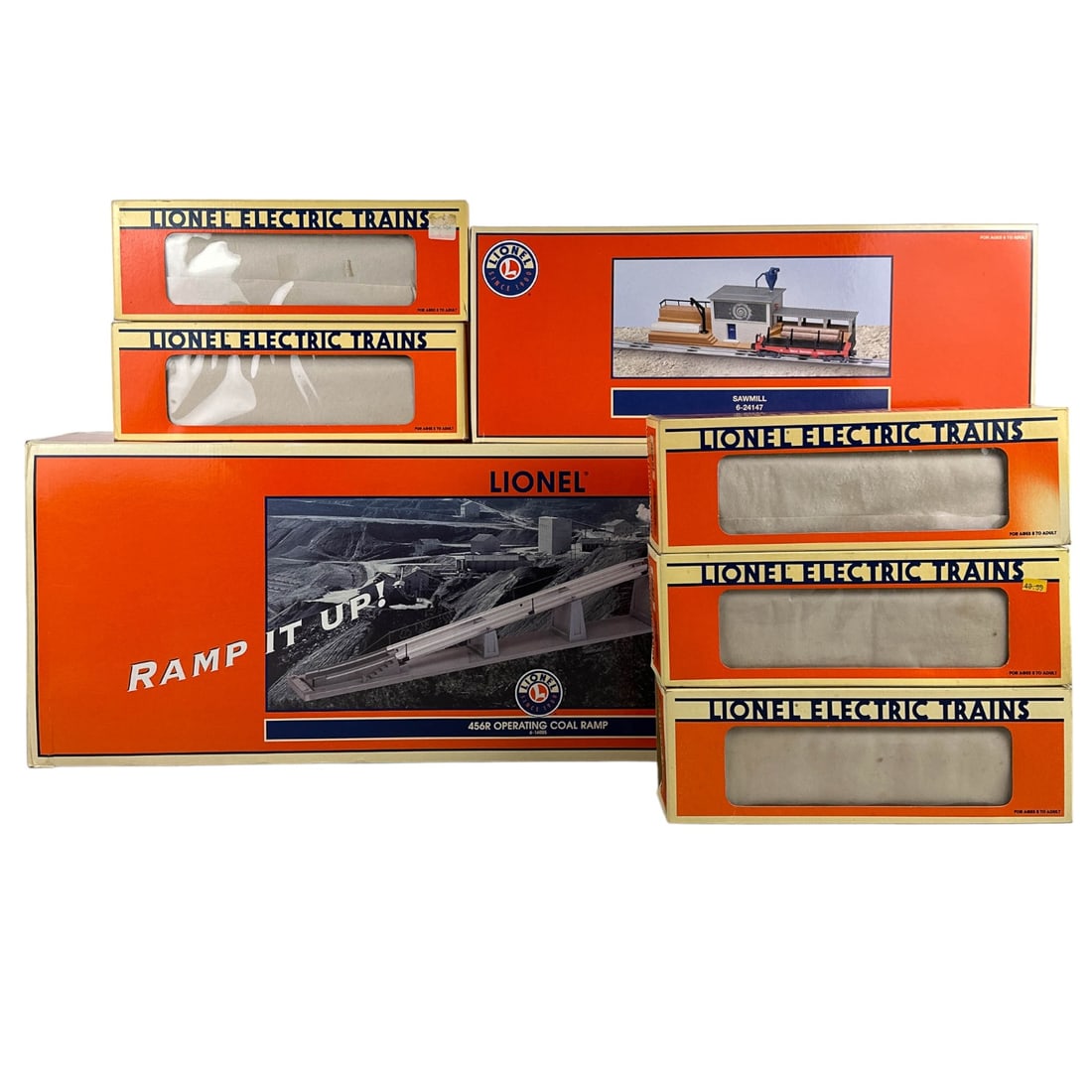 Lionel Sawmill Santa Fe Vista Dome Coal Ramp LOT (1 of 4)