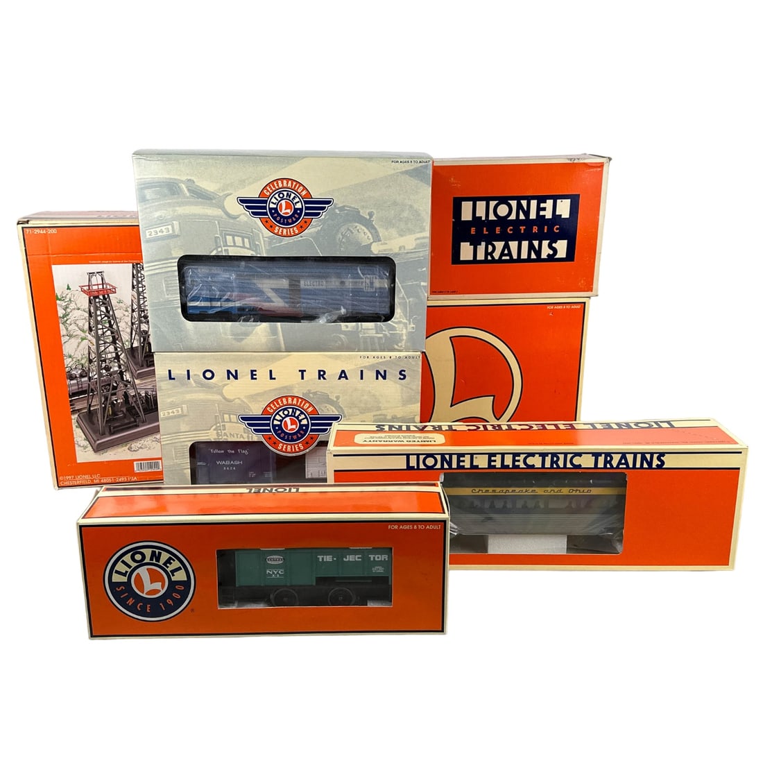 Lionel Refreshment Stand Passenger Box Car 7pc LOT (1 of 4)