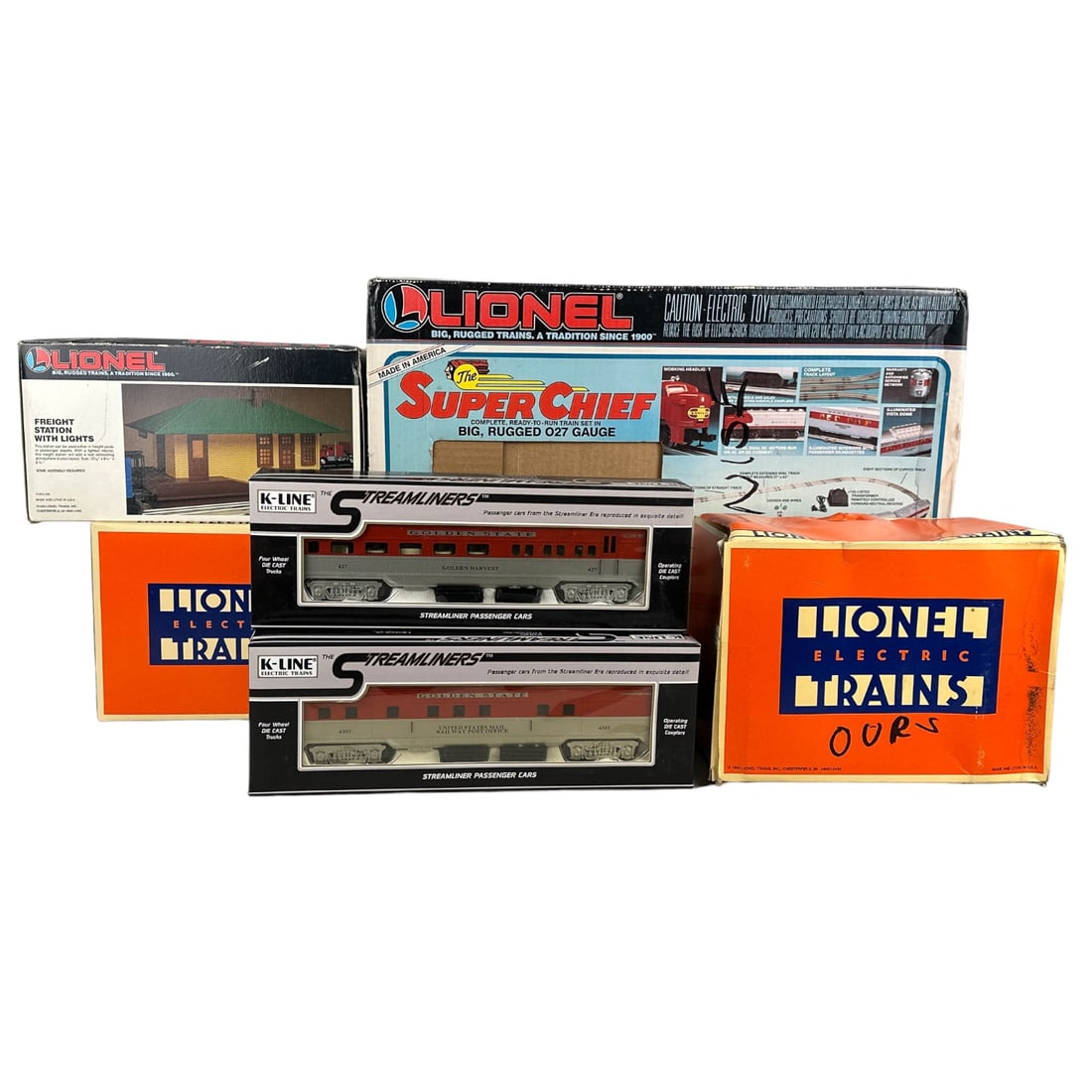 Lionel Streamliners K Line Electric Train 7pc LOT (1 of 4)