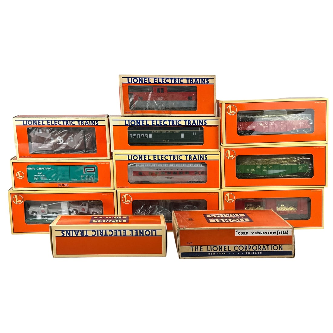 Lionel Flatcar w/ Pickup Culvert Gondola 12pc LOT (1 of 5)