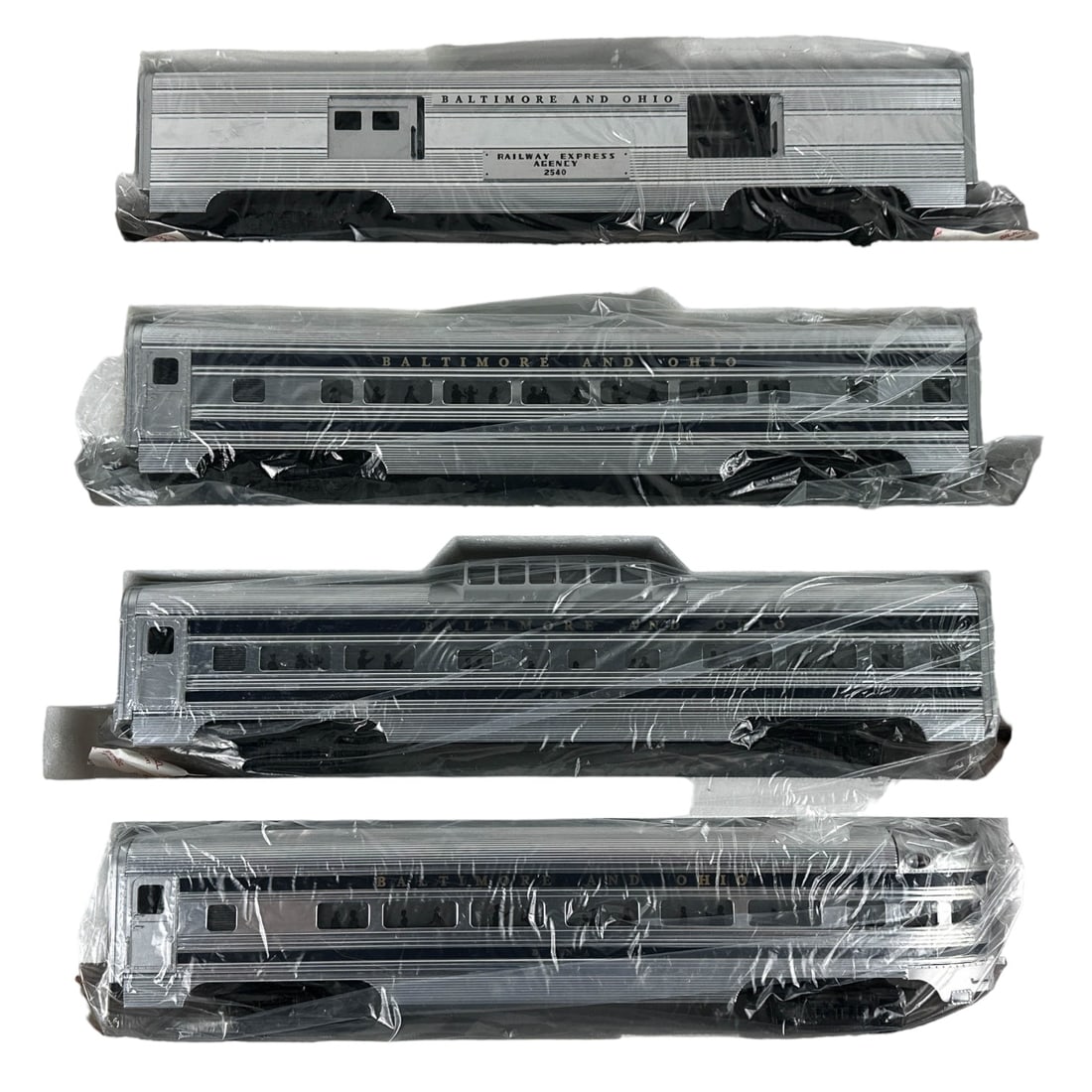 MTH Electric Trains 4 Car Aluminum Passenger Set (1 of 4)