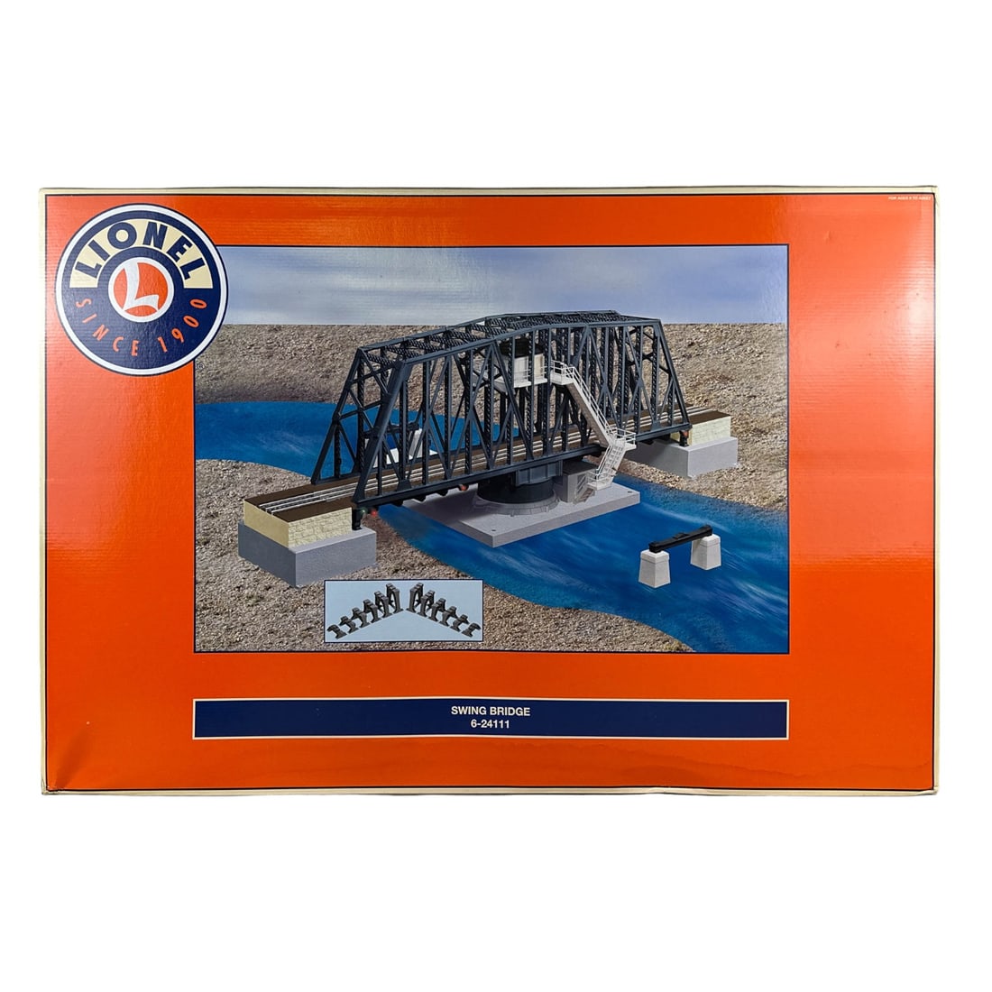 Lionel Swing Bridge Set O Gauge #6-24111 w/ Box (1 of 4)