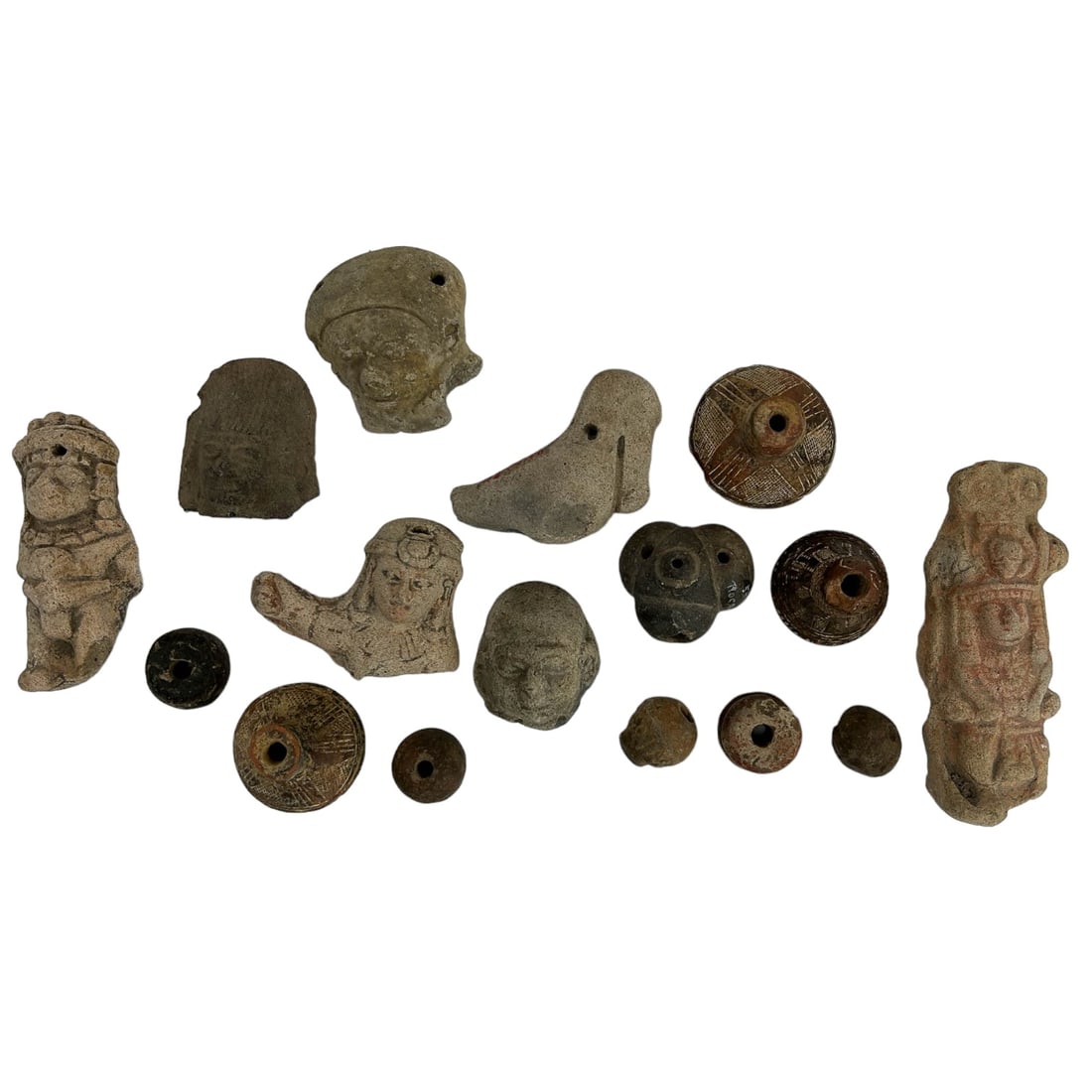 Pre Columbian Style Archaeological Found Treasures (1 of 15)