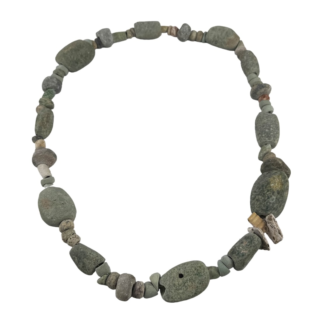 Pre Columbian Mayan Aztec Style Beaded Necklace (1 of 4)